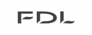 FDL client black font logo with all uppercase letters, used to represent a satisfied Fulfillit client